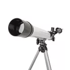 Távcső | Apertúra: 50 mm | Gyújtótávolság: 600 mm | Finderscope: 5 x 24 | Maximális munka magasság: 125 cm | Tripod | Fehér / Fekete
