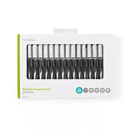 Precíziós csavarhúzó készlet | 3x PH / 4x Flat / 4x Hex / 4x Tx