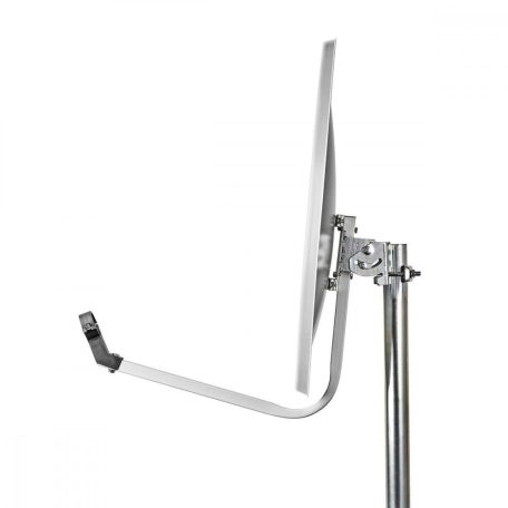 Parabolaantenna | 80.0 cm | Nyereség: 39.8 dB | Eltolási szög: 28 ° | Acél / Poliészter | Szürke