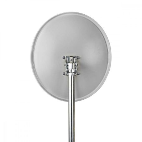 Parabolaantenna | 80.0 cm | Nyereség: 39.8 dB | Eltolási szög: 28 ° | Acél / Poliészter | Szürke