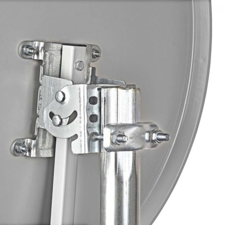 Parabolaantenna | 80.0 cm | Nyereség: 39.8 dB | Eltolási szög: 28 ° | Acél / Poliészter | Szürke