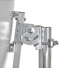 Parabolaantenna | 80.0 cm | Nyereség: 39.8 dB | Eltolási szög: 28 ° | Acél / Poliészter | Szürke