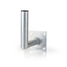 Műholdas Fali Tartó | Faltól való távolság: 250 mm | Tartó átmérő: 42 mm | Maximális tányér méret: 100 cm | Acél | Ezüst