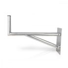 Műholdas Fali Tartó | Faltól való távolság: 800 mm | Tartó átmérő: 50 mm | Alumínium | Ezüst