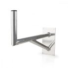 Műholdas Fali Tartó | Faltól való távolság: 800 mm | Tartó átmérő: 50 mm | Alumínium | Ezüst