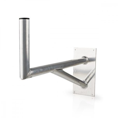 Műholdas Fali Tartó | Faltól való távolság: 800 mm | Tartó átmérő: 50 mm | Alumínium | Ezüst