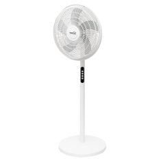   HOME SF16C álló ventilátor, 50 W, 40 cm lapátátmérő, 3 fokozat, oszcillálás funkció, fehér