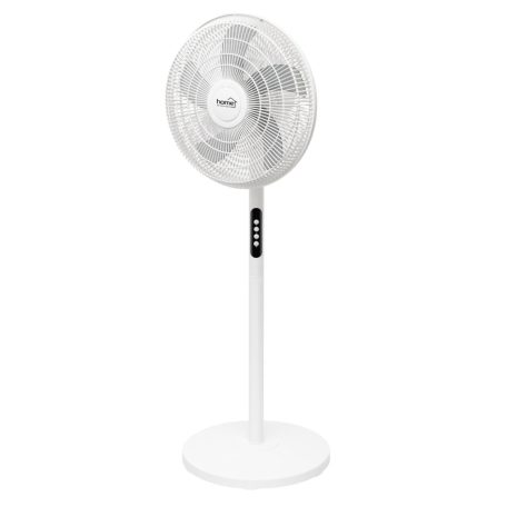 HOME SF16C álló ventilátor, 50 W, 40 cm lapátátmérő, 3 fokozat, oszcillálás funkció, fehér