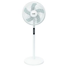   HOME SF16C álló ventilátor, 50 W, 40 cm lapátátmérő, 3 fokozat, oszcillálás funkció, fehér