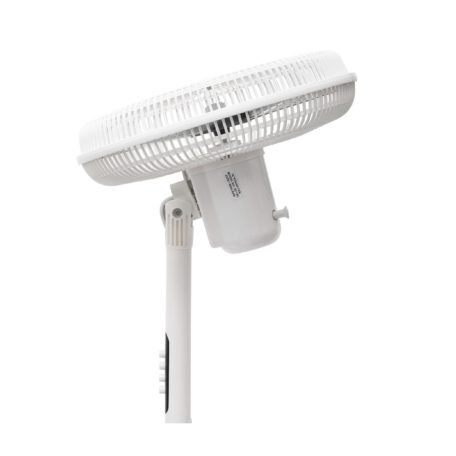 HOME SF16C álló ventilátor, 50 W, 40 cm lapátátmérő, 3 fokozat, oszcillálás funkció, fehér