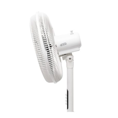 HOME SF16C álló ventilátor, 50 W, 40 cm lapátátmérő, 3 fokozat, oszcillálás funkció, fehér
