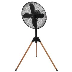   Home SF45 álló fém ventilátor, 60 W, 45 cm névleges lapátátmérő, 4 lapát, 3 fokozat, oszcillálás, állítható magasság és dőlésszög