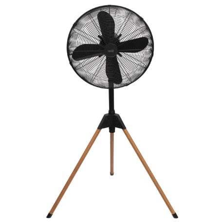 Home SF45 álló fém ventilátor, 60 W, 45 cm névleges lapátátmérő, 4 lapát, 3 fokozat, oszcillálás, állítható magasság és dőlésszög