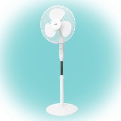   Home SFP 42 álló ventilátor, 40 W, 3 fokozat, 40 cm-es lapátátmérő, oszcillálás, LED visszajelző, távirányító, fehér