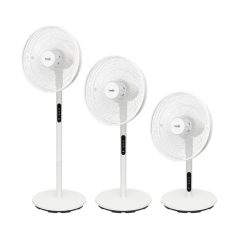   Home SFT40R állóventilátor 3in1, 60 W, 40 cm névleges lapátátmérő, 5 lapát, 4 fokozat, érintőgomb, távirányító, állítható magasság és dőlésszög, LED kijelző