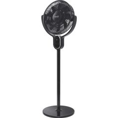   HOME SFT42R állóventilátor, 25 W, 40 cm-es lapátátmérő, 8 sebességfokozat, oszcillálás, LED kijelző