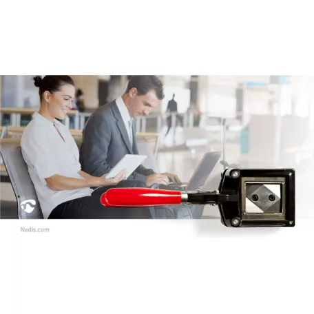 Passport Photo kések | 35 x 45 mm | Fém | Fekete / Piros