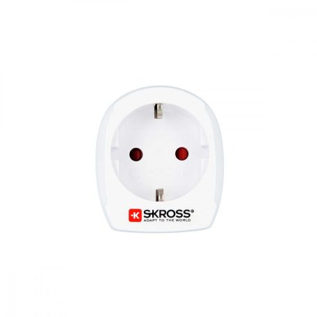 Utazó Adapter Europe-to-Switzerland Földelt