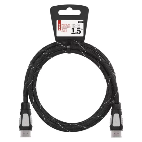 EMOS HDMI kábel 1.5m nylon eco