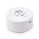 Fehér Zaj Gép | 18 Sound Options | 1 W | Maximális akkumulátor lejátszási idő: 18 óra | Szabályozható fény | Időzítő | Fehér