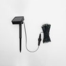 Home SLC100WH szolár fényfüzér, 100db hidegfehér LED, 7m hosszúság, zöld vezeték, kültéri kivitel