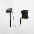 Home SLC200WW szolár fényfüzér, 200db melegfehér LED, 14m hosszúság, zöld vezeték, kültéri kivitel