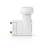 LNB | SatCR | Kimeneti csatlakozó: 2x F-Csatlakozó | Zajszint tartomány: 0.80 dB | Átalakítási nyereség: 58 - 60 dB | Fehér