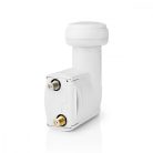 LNB | SatCR | Kimeneti csatlakozó: 2x F-Csatlakozó | Zajszint tartomány: 0.80 dB | Átalakítási nyereség: 58 - 60 dB | Fehér