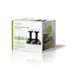 LNB | Iker Monoblokk 4.3° | Kimeneti csatlakozó: 2x F-Csatlakozó | Zajszint tartomány: 0.85 dB | Átalakítási nyereség: 52 - 66 dB | Fekete | Megfelelő: Astra1+ / Astra3