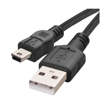 Töltő- és adatkábel USB-A 2.0 / micro USB-B 2.0, 2 m, fekete