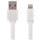 Töltő- és adatkábel USB-A 2.0 / Lightning MFi, 1 m, fehér