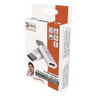 Adapter micro USB-B 2.0 / USB-C 2.0, fehér, 2db