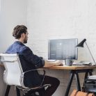 Adapter micro USB-B 2.0 / USB-C 2.0, fehér, 2db