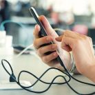 Töltő- és adatkábel USB-A 2.0 / USB-C 2.0, 1 m, fekete