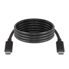 Töltő- és adatkábel 2.0 USB-C / USB-C, 1 m, fekete
