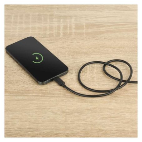 Töltő- és adatkábel 2.0 USB-C / USB-C, 1 m, fekete