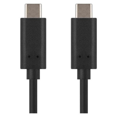 Töltő- és adatkábel 2.0 USB-C / USB-C, 2 m, fekete