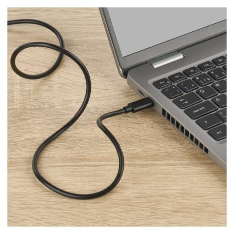 Töltő- és adatkábel 2.0 USB-C / USB-C, 2 m, fekete