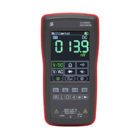 Home SMAIRCAM hőkamera multiméter, érintőképernyő, hőfénykép készítése