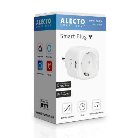 SMART-PLUG10 Smart Wi-Fi csatlakozó 16A 3680W