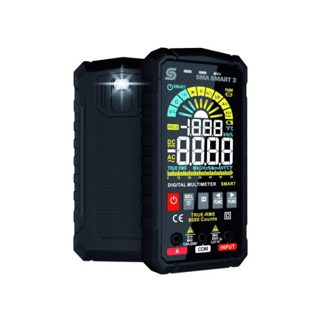 HOME SMASMART3 Professzionális digitális multiméter, SMART, automata, színes képernyő