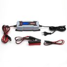 SAL SMC 38 smart akkumulátortöltő, 6 - 12 V, 1,2 - 120 Ah, 0,8 - 3,8 A, smart töltőprogram, feszültségmérő LCD