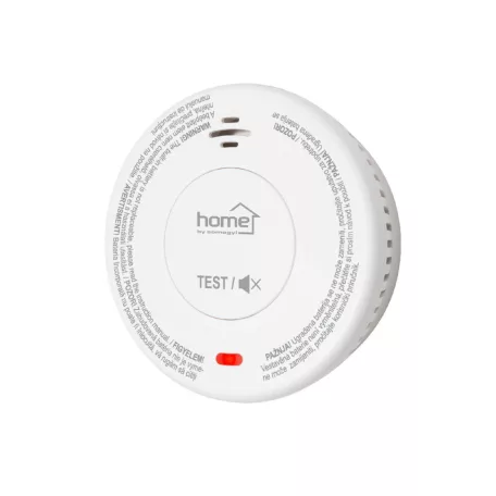 Home SMO10SMART optikai füstérzékelő, Tuya Smart és Smart Life kompatibilis, Wi-Fi kapcsolat, 10 év elem élettartam, 2400 mAh