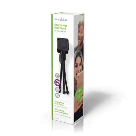 Okostelefon mini állvány | Maximális magasság: 15.8 cm | Összehajtható | Csavarmenet mérete: 1/4