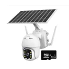 Jortan térfigyelő kamera, 3MP napelemes kamera szolár biztonsági megfigyelő, Wifi 3MP 1080P solar kamera wifi ip kamera ip66 ICSEE APP-pal