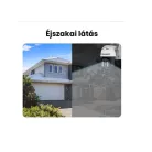 Jortan térfigyelő kamera, 3MP napelemes kamera szolár biztonsági megfigyelő, Wifi 3MP 1080P solar kamera wifi ip kamera ip66 ICSEE APP-pal