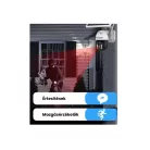 Napelemes kamera szolár WIFI biztonsági megfigyelő, Wifi 5MP 1080P solar kamera wifi ip kamera ip66 ICSEE APP-pal