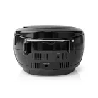 CD-lejátszó Boombox | Elemes Áramellátás / Hálózati Áramellátás | Stereo | 9 W | Bluetooth® | FM | USB lejátszás | Hordozó fogantyú | Fekete