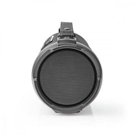 Nedis boombox hordozható Bluetooth® hangfal Party Boombox | 6 óra | 1.0 | 24 W | Media lejátszás: AUX / Micro SD / USB | IPX5 | Összekapcsolható | Hordozó fogantyú | Fekete