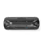 Bluetooth® Party Boombox | 6 óra | 2.0 | 120 W | Media lejátszás: AUX / Micro SD / USB | IPX5 | Összekapcsolható | Hordozó fogantyú | Party fények | Fekete